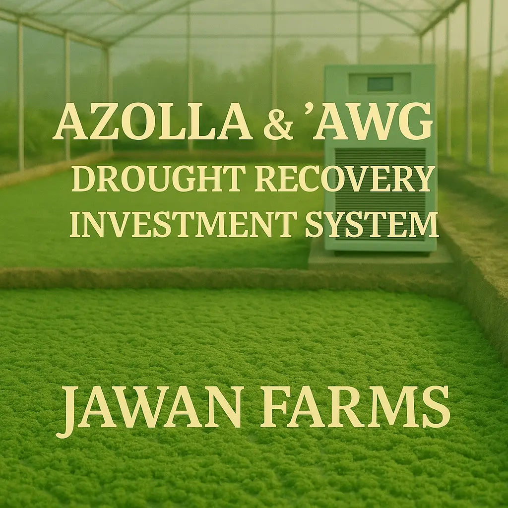 AQUAFOD FodaPod™ Modular Raft-Cube- Aquaponic Fodder Growing System 100 + kg Daily