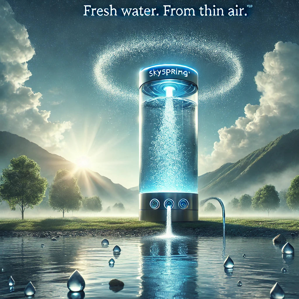 SkySpring Harvest™ “Fresh Water. From Thin Air.”
